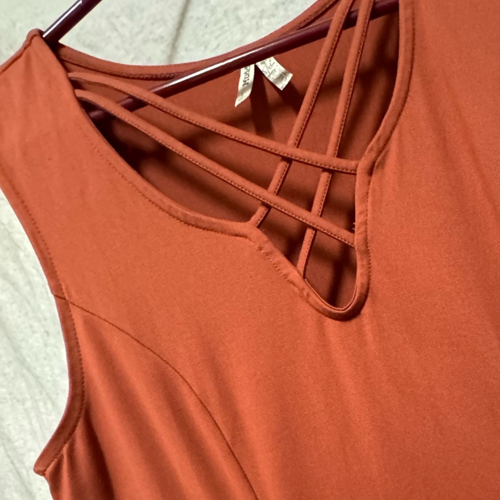 Mudd dress, dusty mauve in color- large , boho